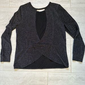 Sparkly Open-back Top